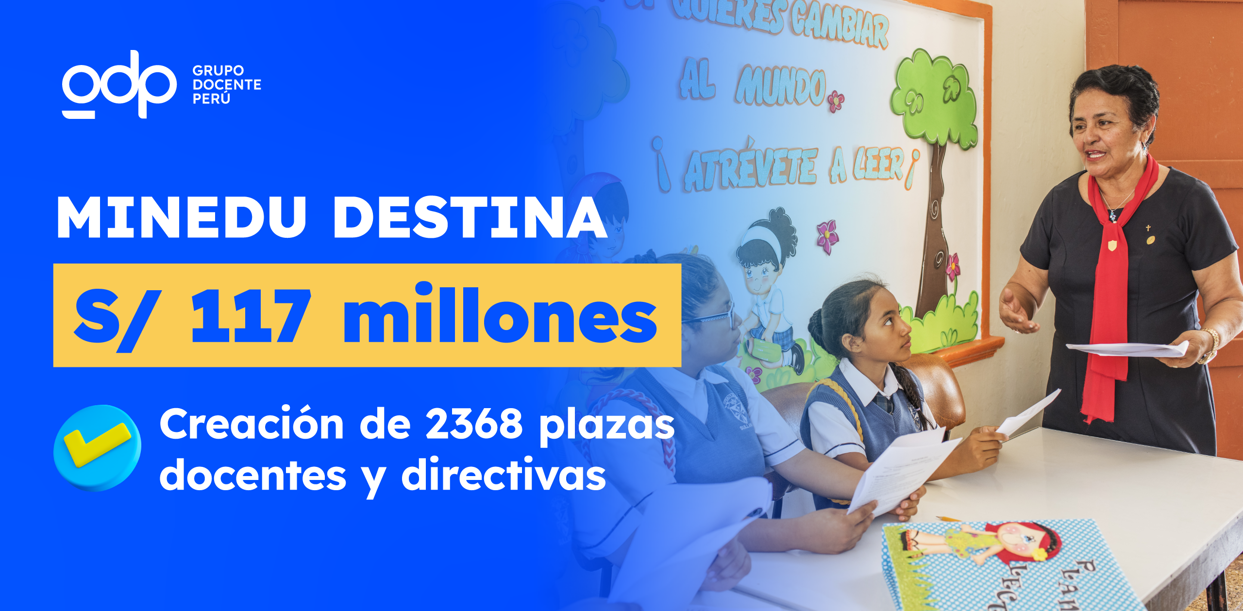 Medida beneficiará a 66 780 estudiantes y contribuirá al cierre de brechas educativas en el país